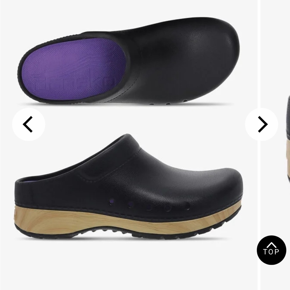 Dansko Black Clogs